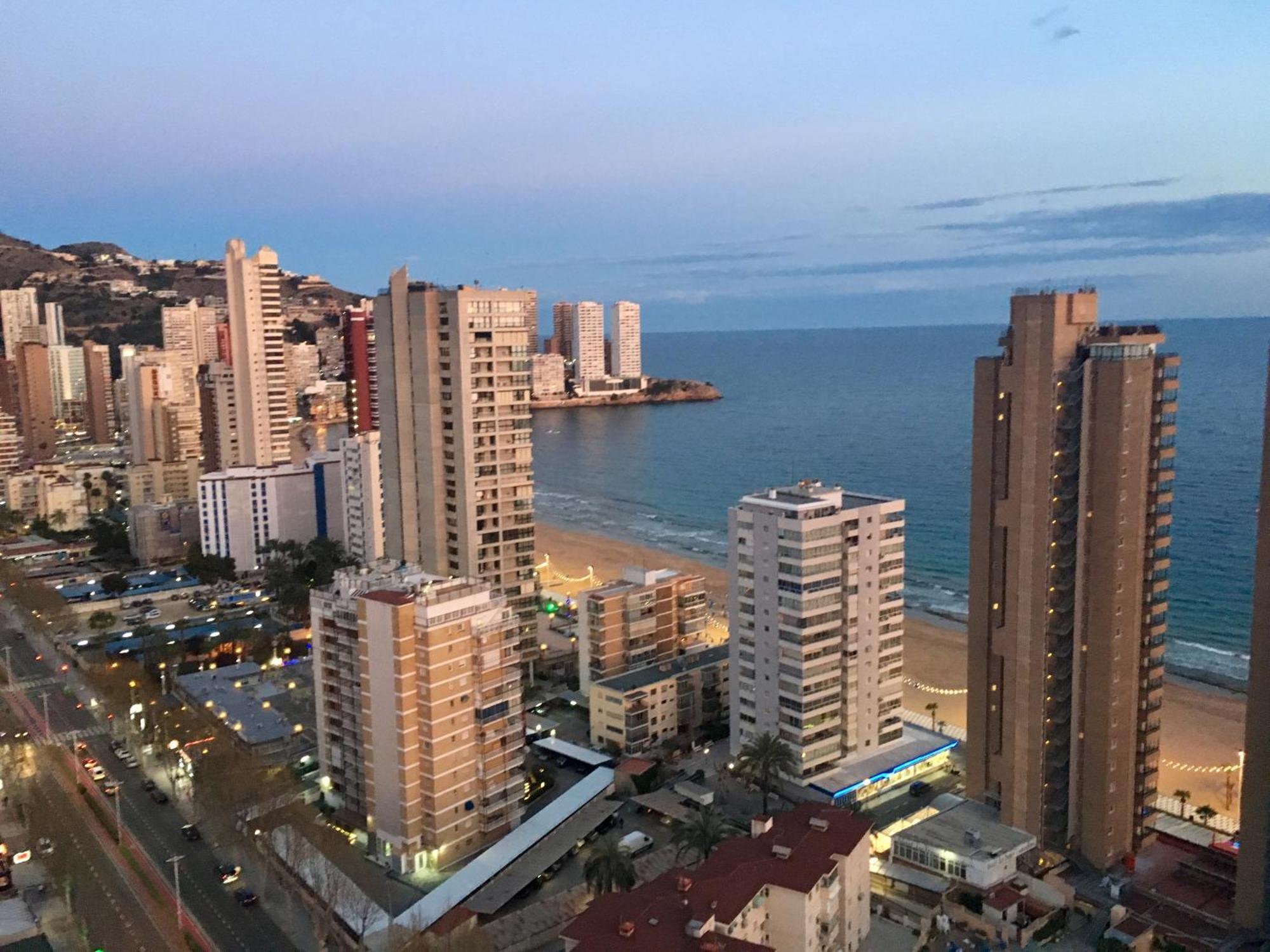 Апартаменти Cielo Benidorm Con Vistas Panoramicas Екстер'єр фото