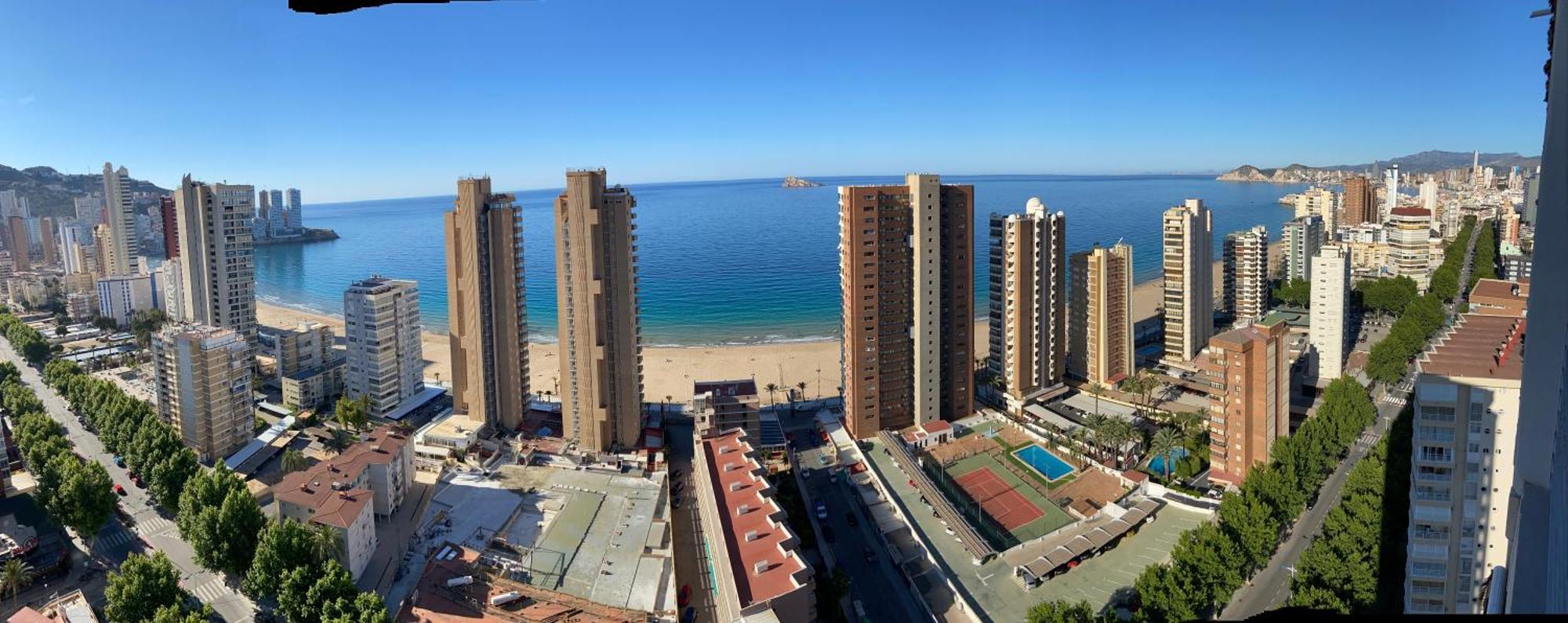 Апартаменти Cielo Benidorm Con Vistas Panoramicas Екстер'єр фото