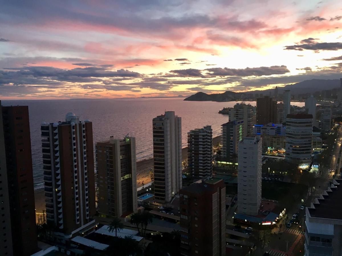 Апартаменти Cielo Benidorm Con Vistas Panoramicas Екстер'єр фото